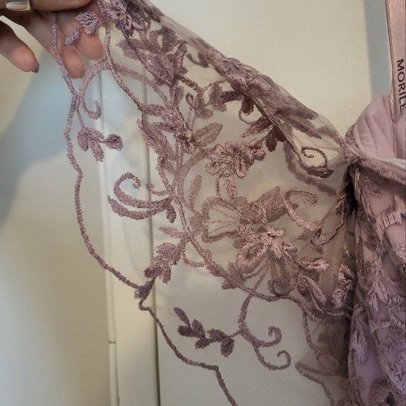 Morilee Chiffon Desert Rose gown - Picture 6 of 16